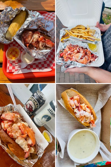 A Local's Guide To The Best Lobster Rolls In Maine (2024 + Prices) Portland Maine Lobster Roll, Maine Lobster Roll, Southwest Harbor Maine, Rockland Maine, Best Lobster Roll, Lobster Shack, Fresh Lobster, Seafood Market, Maine Travel