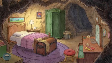 Rabbit Home, Stuffed Pumpkin, Cartoon House, Storybook Art, Halloween Drawings, Old Disney, Fairytale Art, Animation Background, Dreamy Art