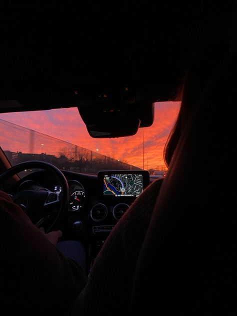 sunset car window Car Window, Car Radio, Airplane View