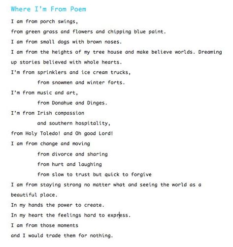 Where Im From Poem Examples, I Am From Poem Template, Where I’m From Poem, Where I Am From Poem, I Am From Poem, Where Im From Poem, I Am Poem Template, Poem Ideas, I Am Poem