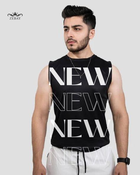 !!Sleek and versatile, our new Black Premium Polyester Sando Shirt is a must-have!! This premium black polyester sando shirt is designed for those who value comfort, style, and performance, making it a perfect addition to any active or casual wardrobe #Zebay #newarrival #zebaypk #blackshirt #sandoshirts #fashionstyle #menswear #quality #sale #discounts #fashiontrends Comfort Style, Casual Wardrobe, New Black, Black Shirt, Must Haves, Sleek, Wardrobe, Fashion Trends, Quick Saves