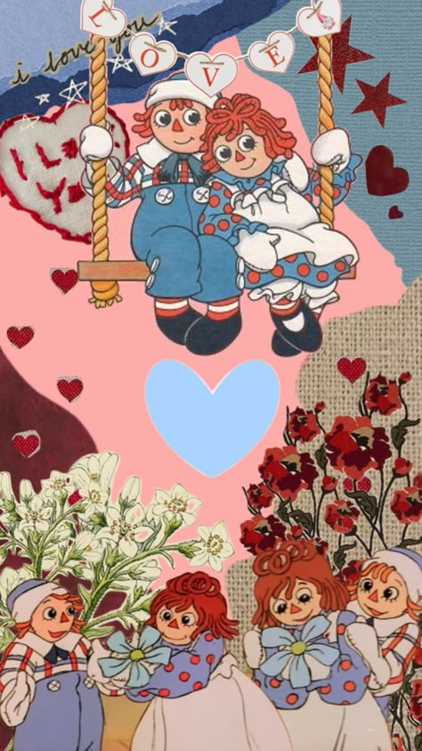 Raggedy Ann And Andy, Raggedy Ann, Calming Colors, Wallpaper Backgrounds, Sculpture Art, Cute Wallpapers, Eye Candy, Phone Wallpaper, Iphone Wallpaper