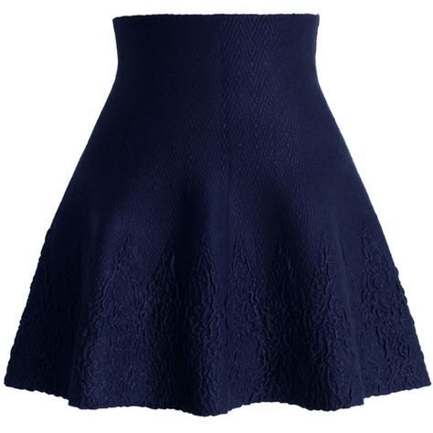 Chicwish Dance Around Emboss Skater Skirt in Navy ($38) ❤ liked on Polyvore featuring skirts, bottoms, saias, skater skirts, blue, blue skater skirt, blue circle skirt, circle skirt, navy blue circle skirt and navy blue skater skirt Chicwish Skirt, Blue Skater Skirt, Skater Skirts, Navy Blue Skirt, Navy Skirt, Blue Circle, Blue Skirt, Mom Outfits, Knee Length Skirt