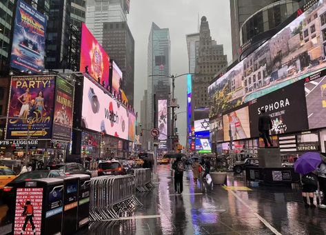 times square, new york city, sephora, photography, landscape photography, reflective lighting, nyc aesthetic (majagrzybowska_ on ig) Times Square New York City, Nyc Times Square, Nyc Aesthetic, Travel Wishlist, New York Aesthetic, Photography Landscape, City Wallpaper, City Aesthetic, New York Times