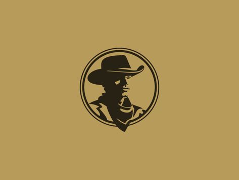 Cowboy Logo Design, Outlaws Logo, Sakura Background, Farmer Logo, Western Images, Cowboy Logo, Portrait Logo, Outdoor Logos, Cowboy Design