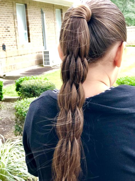 “Banana Bushel Ponytail” Tutorial for this is in our bio 😊 Banana Bushel Braid, Ponytail Tutorial, Banana For Hair, Going Bald, Hair Photo, Steampunk Fashion, Track And Field, Easy Hairstyles, Random Stuff