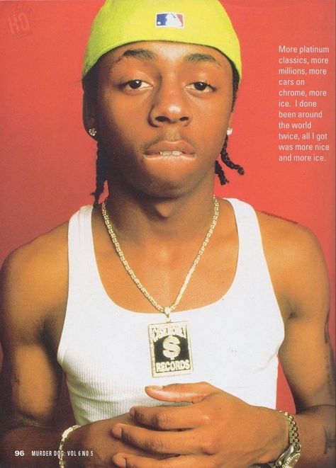 Young Lil Wayne, Nas Hip Hop, Hip Hop Classics, Dog Magazine, 90s Hip Hop Fashion, Black Photography, Hip Hop And R&b, Rap Aesthetic, Hip Hop Culture