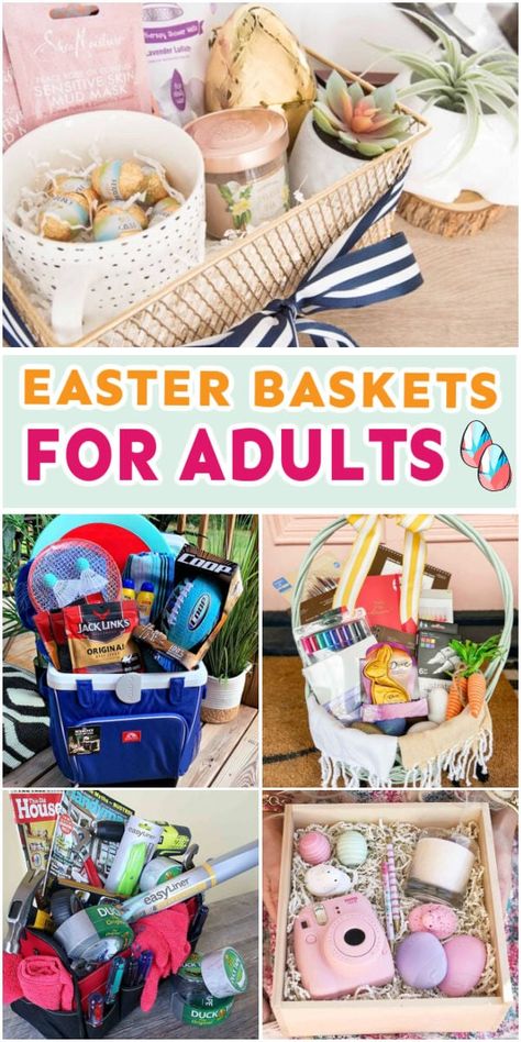 Creative Easter Baskets, Candy Easter Basket, Easter Basket Ideas, Kids Easter Basket, Easter Basket Fillers, Easter Basket Diy, Easter Time, Easter Activities, Hoppy Easter