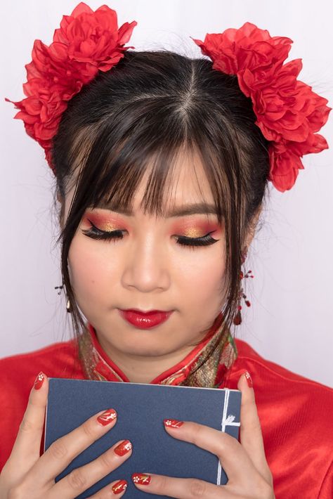 chinese new year makeup, chinese new year makeup look, chinese new year hair,
lunar new year makeup, lunar new year hair, Chun Li makeup, Chun Li makeup tutorial, Chun Li makeup look, Chun Li cosplay makeup, Chinese new year nail, Asian makeup tutorial, Chinese makeup tutorial, Chinese makeup, Sailor moon makeup, Sailor moon makeup tutorial, ancient chinese makeup, Traditional chinese makeup, Red and gold eyeshadow, Trang điểm Tết, Tết Trang điểm, 春麗化妝, 春节妆容, cute hairstyle, makeup Chinese Make Up Traditional, Chinese New Year Makeup Look, Nail Asian, Ancient Chinese Makeup, Chinese New Year Makeup, Lunar New Year Makeup, Chinese Traditional Makeup, Traditional Chinese Makeup, Chinese Makeup Look