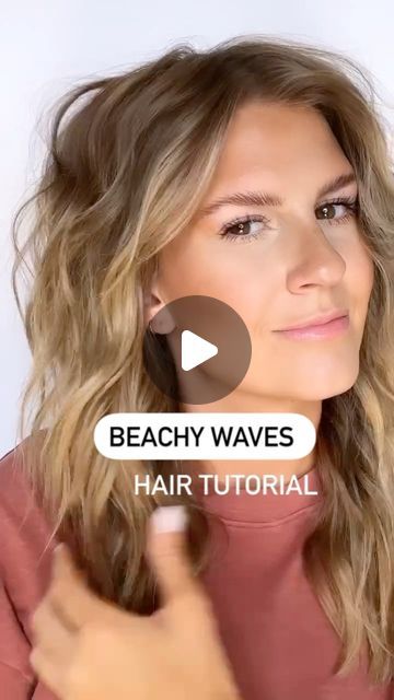 How Do You Make Your Hair Wavy, Beach Waves With A Curling Wand, Easy Curl Tutorial, Textured Waves Hair Tutorial, S Wave Curls, Beach Waves Hair Tutorial Medium Hair, Curling Hair With Beachwaver, Crimped Hairstyles Shoulder Length, How To Use Beachwaver Curling Iron