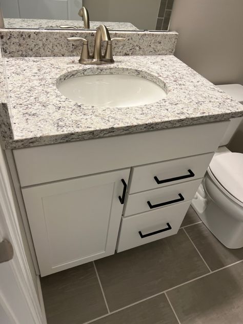 Countertop: Dallas White Granite Countertops With White Cabinets Bathroom, Bathroom Counter Top Ideas, Dallas White Granite Countertops, Granite Countertops Bathroom Vanities, Cream Granite Countertops, White Granite Bathroom, Moon White Granite, Granite Bathroom Countertops, White Granite Countertops