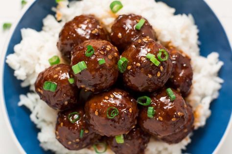 Teriyaki Meatballs | Soy Vay® Teriyaki Meatballs Recipe, Teriyaki Meatballs, Soy Recipes, Meatball Ingredients, Chicken Sausage, Teriyaki Chicken, Meatball Recipes, Beef Dishes, Ground Beef Recipes