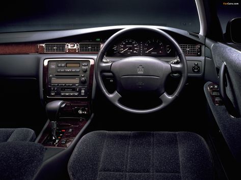 Toyota Crown Interior, Flashy Cars, Toyota Crown, Car Interiors, Crown Royal, Japanese Cars, Really Good Movies, Toyota Camry, Car Art