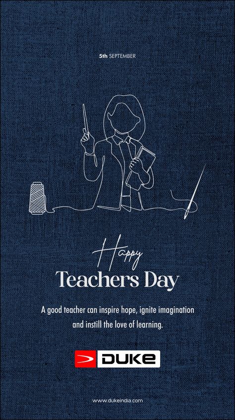 Teachers Day Social Media Banner for Fashion brand   Wishing all the amazing teachers a Happy Teachers’ Day! 🎓 Your dedication inspires future generations. Let’s celebrate those who guide us towards success!   #brand #fashionbrand #teachersday #socialmediaposts Happy Teachers Day Banner, Teachers Day Banner, National Teachers Day, National Days, Happy Teachers Day, Teachers Day, Social Media Banner, Best Teacher, Social Media Post