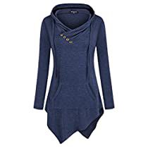 Check this out on Amazon Pocket Tunic, Shirt Pocket, Casual Tunics, Hooded Dress, Long Sleeve Tops Casual, Women Hoodies Sweatshirts, Purple Fashion, Long Sleeve Tunic, Pullover Sweatshirts