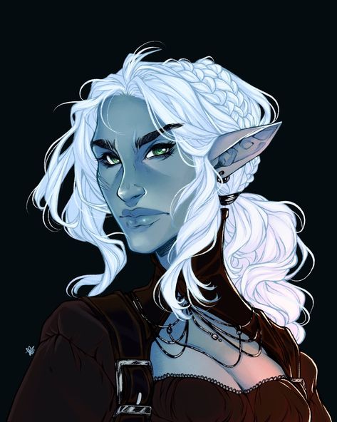 Dnd Elves, Elf Characters, Elf Girl, Female Elf, Elf Art, Female Character Concept, Dungeons And Dragons Characters, Dnd Art, Dark Elf