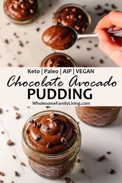 Aip Dessert Recipes, Paleo Chocolate Recipes, Aip Sweets, Primal Desserts, Avocado Protein, Aip Treats, Aip Vegan, Autoimmune Diet Recipes, Aip Baking