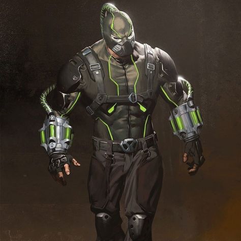 Bane Concept Art, Bane Fanart, Dc Bane, Bane Dc, Dc Pride, Injustice 2, Superhero Villains, Dc Villains, Batman The Dark Knight