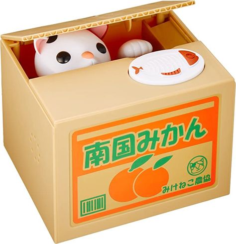 Cat Piggy Bank, Savings Box, Keeping Chickens, Hello Kitty Art, Cat Box, Fun Hobbies, Coin Bank, Calico Cat, Raising Chickens