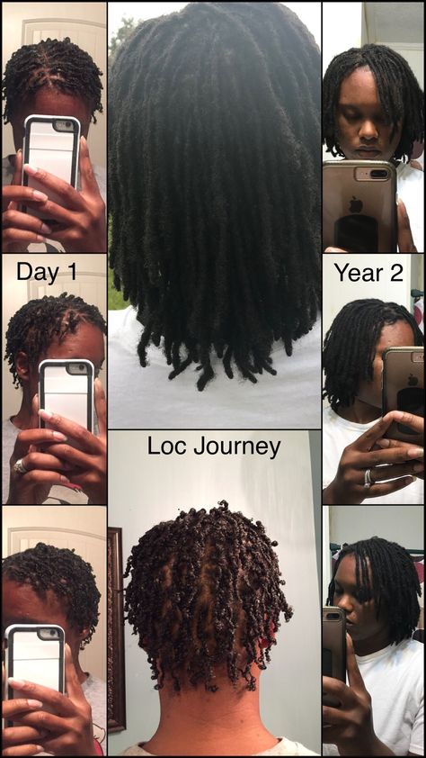 2 year journey. Short Locs Hairstyles, Black Femininity, Locs Hairstyles, Locs, Dreadlocks, Hair Styles, Hair, Beauty