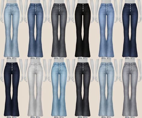 Sims 4 Cc Clothes Flare Jeans, Sims 4 Cc Flair Pants, Sims 4 Flair Pants, Bell Bottom Jeans Sims 4 Cc, Sims 4 Cc Clothes Female Jeans Patreon, Sims 4 Cc Mods Patreon Clothes, Sims 4 Jeans Patreon, Sims 4 Female Jeans Cc, Sims 4 Bootcut Jeans