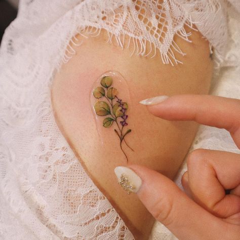 Eucalyptus Lavender Tattoo, Lavender And Eucalyptus Tattoo, Eucalyptus Tattoo, Lavender Instagram, Lavender Tattoo, October 23, Tattoo Ideas, Lavender, Tattoos