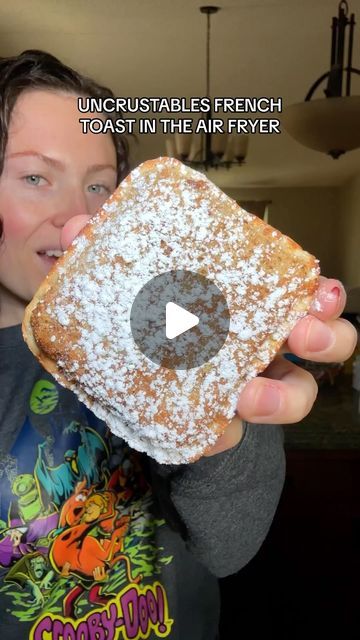 Morgan Chomps on Instagram: "AIR FRIED UNCRUSTABLES FRENCH TOAST?! it exists and you need to try it!   #walmartfinds #uncrustables #frenchtoast #peanutbutterandjelly #pbandj #peanutbutter #airfryer #airfryerrecipes #kidfriendlyfood" Sunday Breakfast, Walmart Finds, Kid Friendly Meals, Air Fryer Recipes, Try It, Air Fryer, Breakfast Recipes, French Toast, Peanut Butter