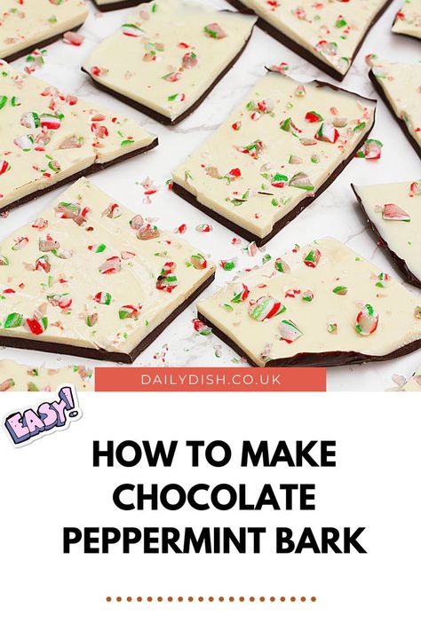 Chocolate Peppermint Bark Vegan Bark, Bark Healthy, Vegan Fudge Recipes, Classic Christmas Treats, Chocolate Peppermint Bark, Vegan Christmas Cookies, Vegan Fudge, Vegan White Chocolate, Vegan Holiday Recipes