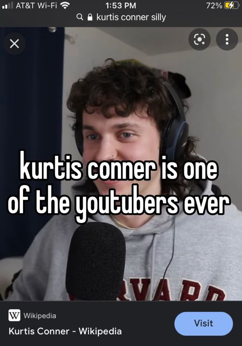 Kurtis Conner Whisper, Kurtis Connor, Commentary Youtubers, Kurtis Conner, Mermaid Man, Big Three, Careless Whisper, Best Youtubers, Holy Trinity