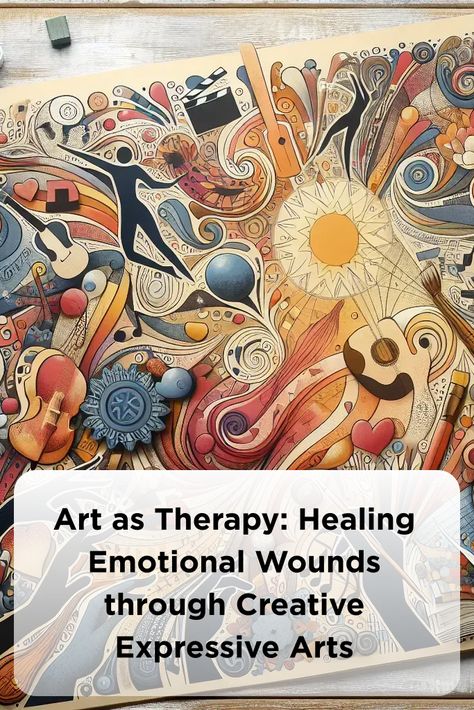 Art as Therapy: Healing Emotional Wounds through Creative Expressive Arts Expressive Arts Therapy, Art And Emotions, Art Therapy Group, Emotion Poster, Art Therapy Ideas, Art Therapy Benefits, Therapeutic Art Activities, Art Is Therapy, Processing Emotions