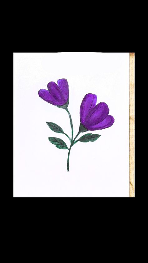 easy acrylic flower painting Easy Acrylic Painting Ideas, Acrylic Flower Painting, Acrylic Painting Ideas, Easy Acrylic Painting, Acrylic Flower, Flower Stem, Painting Flower, Simple Acrylic Paintings, Acrylic Flowers