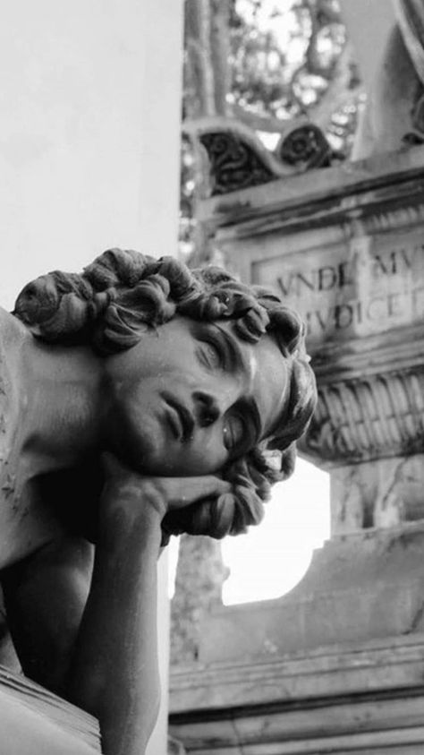 Angel, Statue, Black And White, Building, White, Black