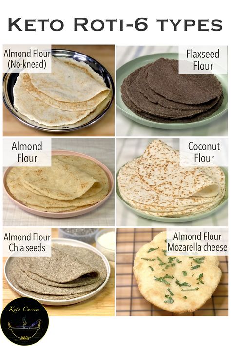 keto tortilla, keto roti, keto wraps, keto chapati Keto Curry, Delicious Indian Food, Roti Recipe, Gf Recipes, Keto Bread, Curries, Do Not Eat, Keto Recipes Easy, Coconut Flour