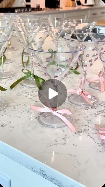 RAVEN ELYSE on Instagram: "I’m a Virgo, of course I’m decorating the martini glasses for my birthday party! #atinibitolder #martiniparty" Cupcakes In Wine Glasses, A Toni Bit Older Party, Martini Bar Party Ideas, Martini Party Ideas Decoration, Martini Bar Party, Raven Elyse, Martini Party, Martini Set, Martini Bar