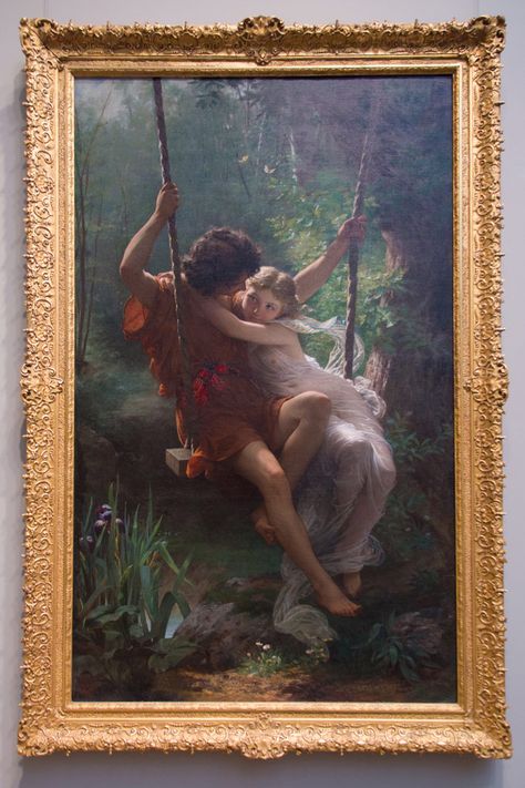 Springtime Pierre Auguste, Pierre Auguste Cot, Pierre Auguste, Visit New York, Oil Painting Reproductions, Canvas Art Wall Decor, Painting Reproductions, French Artists, Wall Art Canvas Prints