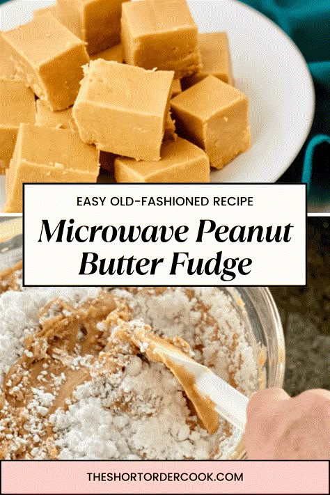 Old-Fashioned Peanut Butter Fudge - The Short Order Cook Microwave Pb Fudge, 3 Ingredients Peanut Butter Fudge, Easy Fudge Peanutbutter, Easy Microwave Peanut Butter Fudge, 4 Ingredient Peanut Butter Fudge, Best Peanut Butter Fudge Recipe, Easy Fudge Recipe Peanut Butter, Microwave Peanut Butter Fudge Easy, Fantasy Fudge Peanut Butter