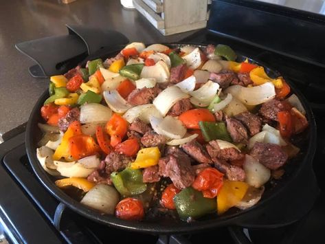 Deconstructed Steak Kabobs, Deconstructed Shish Kabobs, Kabob Bowl, Deconstructed Kabobs, Grilled Entrees, Pork Kabobs, Shish Kabob, Grilling Kabobs, Steak Kabobs