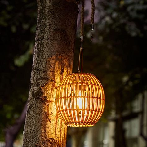 Amazon.com: Battery Operated Hanging Lantern-Outdoor Indoor Bamboo Lamps for Room Gazebo Patio Waterproof-Natural Lantern Edison Bulb Light with Long Handle for Hanging Yard Garden Wedding Home Decoration : Tools & Home Improvement Lamps For Room, Bamboo Lamps, Indoor Bamboo, Gazebo Patio, Battery Lantern, Lantern Outdoor, Wedding Home Decoration, Bamboo Lamp, Bulb Light