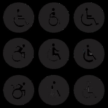 disabled,flat,wheelchair,patient,care,vector,parking,design,medical,set,illustration,reserved,background,handicap,danger,safety,wheel,seat,warning,traffic,access,icon,navigation,armchair,accessible,disable,people,symbol,transport,on,law,injury,transportation,of,pictograms,icons,help,white,handicapped,disability,toilet,ramp,button,hospital,paralyzed,chair,sign,person,life,accessibility,medicine,isolated,pictogram,human,street People Symbol, People Silhouette, Logo Cloud, Father Images, Marketing Poster, Psd Background, Disabled People, Black And White Tree, Flat Icons