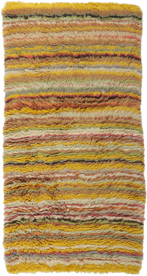 3 x 5 Vintage Swedish Rya Rug 78166 Swedish Rug, Rya Rug, Modern Mexican, Memphis Design, Rugs Vintage, Eclectic Interior, Front Room, Rug Pattern, Main Colors