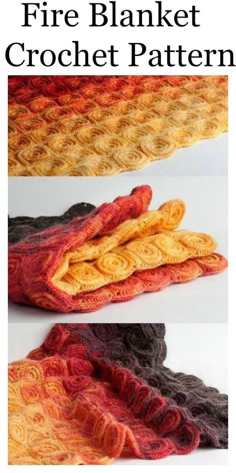 Fire Blanket Crochet Pattern - Easy To Follow Step By Step Instructions Frankensteins Monster, Fire Blanket, Crochet Blanket Tutorial, Crocheted Blankets, Crochet Blanket Pattern Easy, Crochet For Beginners Blanket, Blanket Crochet Pattern, Amazing Crochet, Crochet Blanket Designs