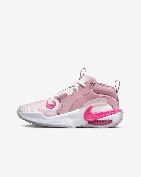 Nike Air Zoom Crossover 2 Older Kids' Basketball Shoes. Nike ZA Nike Basketball Shoes Colorful, Cool Volleyball Shoes Pink, Hot Pink Basketball Shoes, Girl Basketball Shoes, Pink Volleyball Shoes, Basketball Shoes For Women, Cool Basketball Shoes, Basketball Shoes Pink, Basketball Shoes Women's