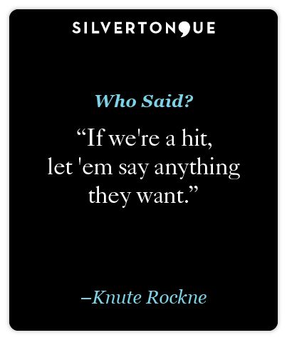 Knute Rockne   #quote #WhoSaid #KnuteRockne 11.5.13 Be Vigilant Quotes, Kicked While Down Quotes, Knute Rockne Quotes, Kick Rocks Quotes, Unbroken Movie Quotes, Knute Rockne, Say Anything, Who Said, Cards Against Humanity