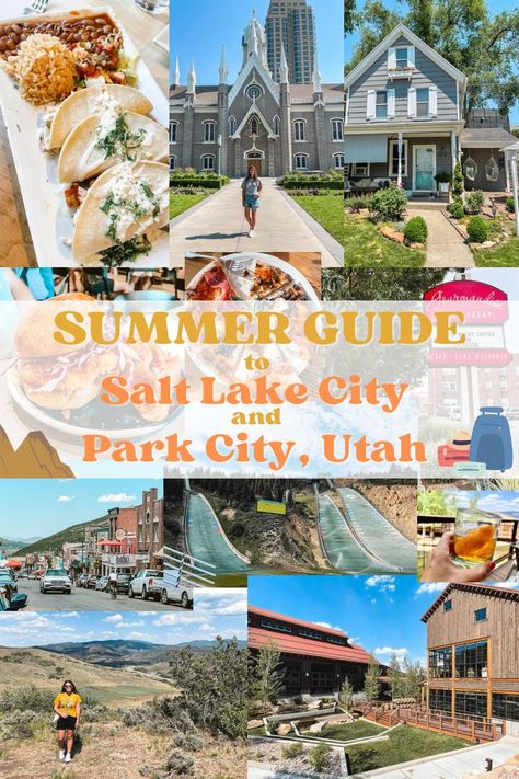 Park City Utah Summer, High West Distillery, Utah Summer, Utah Vacation, Best Places To Vacation, Utah Adventures, Temple Square, Utah Temples, Utah Road Trip