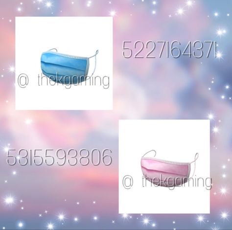 𝙾𝚠𝚗𝚎𝚛- _𝚝𝚑𝚎𝚔𝚐𝚊𝚖𝚒𝚗𝚐 Bloxburg Face Codes, Bloxburg Accessories, Accessory Codes, Roblox Sign Up, Eat Sleep Code, Cute Sleep Mask, Bloxburg Clothes, Bloxburg Outfits, Clothing Codes