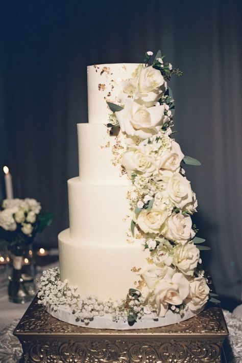 And of course, wedding days wouldn't be complete without cake to celebrate! Butterfly Cakery (@butterflycakery) showed out with a yummy 4-tier vanilla & berry cake for the couples 200 wedding guests. #wedding #weddingday #weddinginspiration #weddingideas #weddingplanning #weddingdetails Vanilla Berry Cake, Charcuterie Table, Slate Blue Wedding, Champagne Wall, Cake Dessert Table, Wedding Sweets, Berry Cake, Dream Wedding Venues, Cupcake Tower