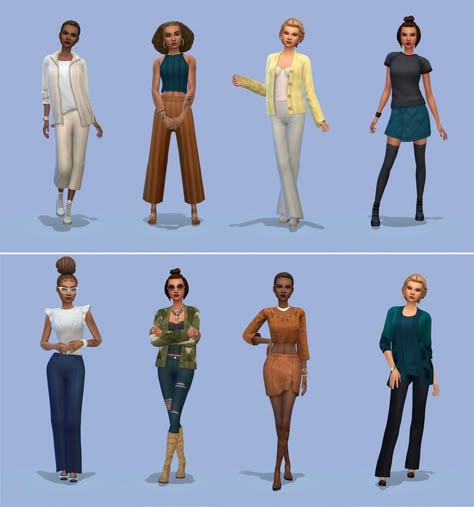 Sims No Cc, Sims 4 Base Game Outfits Ideas, Sims Building, Sims 4 Gameplay, Sims 4 Teen, Sims 4 Mm, Sims 4 Cas, Sims Community, Sims 4 Clothing