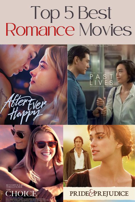 Top 5 Best Romance Movies That Will Melt Your Heart Top Romance Movies, Movies Based On Novels, Soulmate Movie, Romantic Movies To Watch, Best Romance Movies, Top Romantic Movies, Romance Movie Scenes, Romance Movies Best, Best Movies List