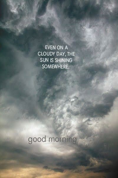 Friday morning again, make it a great one! Good Morning Cloudy Day, Cloudy Days Quotes, Vastu Wallpaper, Rainy Morning Quotes, Thunder Quotes, Running Painting, 7 Horses, Sweet Good Morning Images, Cloudy Morning