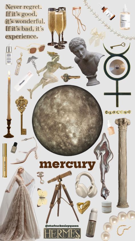 Mercury God, Mercury Aesthetic, Mercury Planet, Vampire Pictures, Good Genes, Mercury Retrograde, Homescreen Iphone, Inspirational Wallpapers, Brown Silver